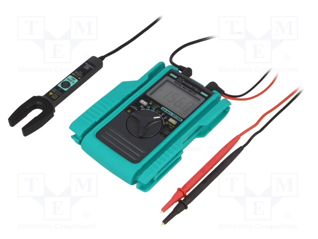 Digital multimeter; LCD,bargraph; VDC: 600mV,6V,60V,600V; 10MΩ/V