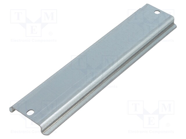 DIN rail; steel; W: 35mm; H: 7.5mm; L: 144mm; TG-ABS1608,TG-ABS1612