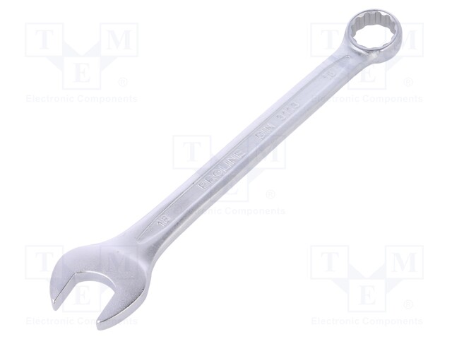 Key; combination spanner; 18mm; Overall len: 219mm; DIN 3113