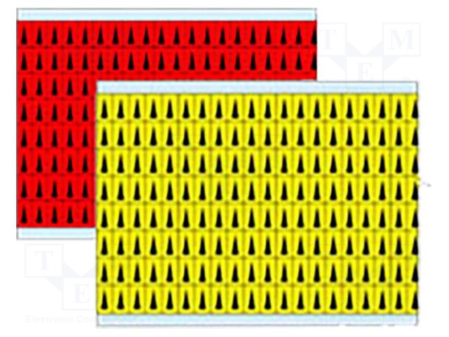 Inspection arrows; 576pcs; Features: self-adhesive; yellow