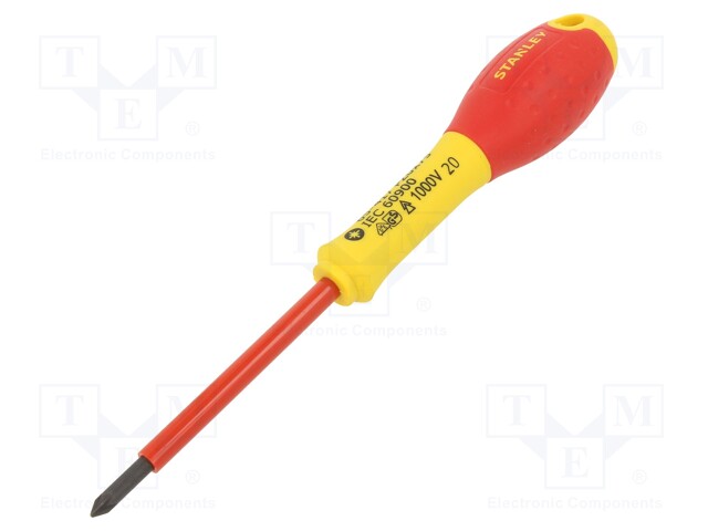 Screwdriver; Pozidriv®; insulated; PZ0; Series: FATMAX®; 75mm