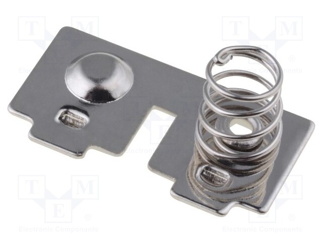 Button-like/spring contact; Mounting: push-in; Size: AAA,N,R3