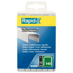 Staples;  Rapid 11910711 PRO, 140/10, Heavy Duty Galvanised Staples, 5000 pcs.