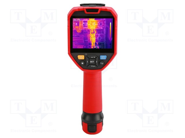 Infrared camera; LCD TFT 3,5"; 320x140; 9Hz; -40÷400°C; ≤65mK