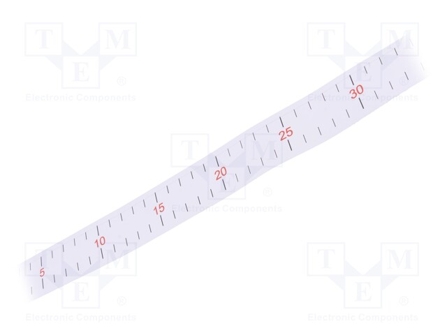 Ruler; L: 1.2m; self-adhesive; measure; glued