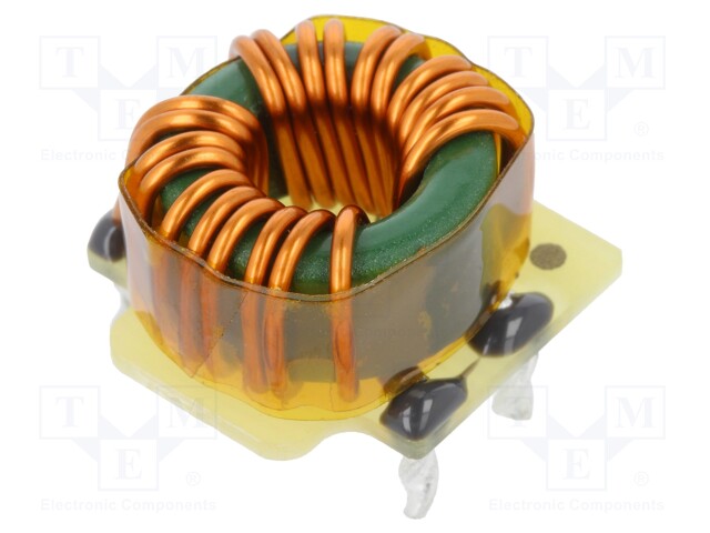 Inductor: wire; THT; 156uH; 2.5mΩ; -40÷105°C; ±35%; 25A; 500VDC