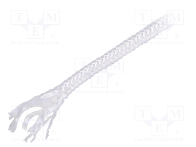 Insulating tube; Mat: silica fibre; white; max.1050°C; Øint: 1.5mm