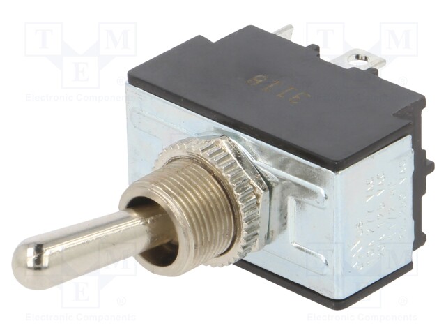 Switch: toggle; Pos: 2; DPST; OFF-ON; 20A/125VAC; 50mΩ; 12N; TB/TB1