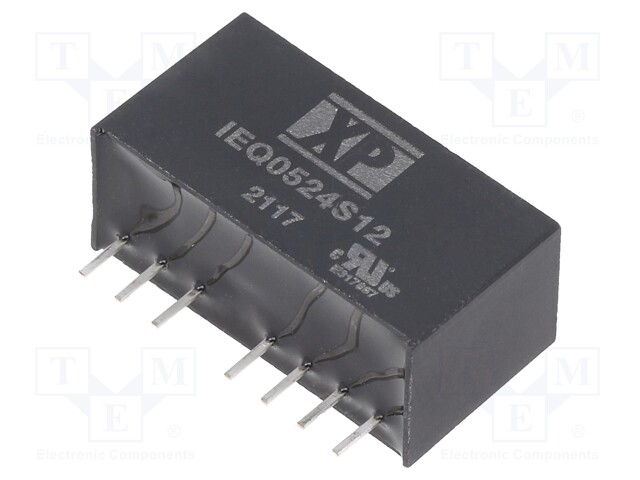 Isolated Board Mount DC/DC Converter, ITE, 1 Output, 5 W, 12 V, 417 mA