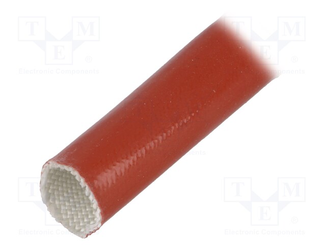 Insulating tube; Mat: glass fibre coated  with silicone rubber