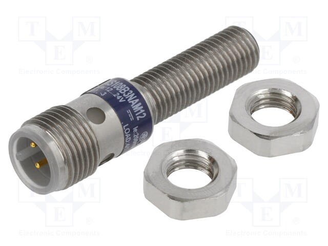 INDUCTIVE SENSOR, 2MM, NPN, 24V