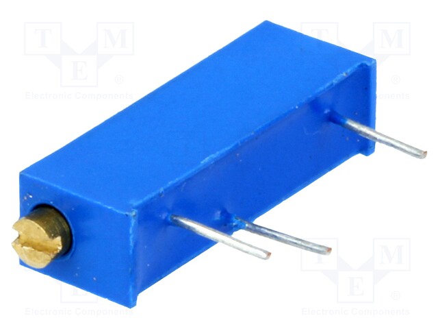 Potentiometer: mounting; multiturn; 1kΩ; 750mW; ±10%; linear