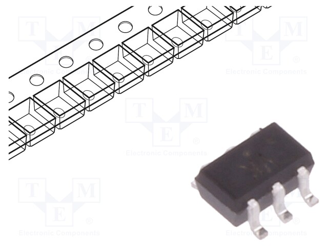 IC: digital; inverting,Schmitt trigger; Channels: 2; SMD; SC88