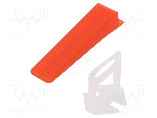 Tool accessories: the tile leveling system; 400pcs.