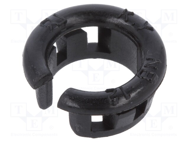 Grommet; polyamide; black; max.1.6mm