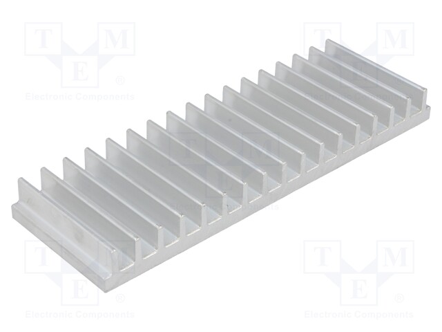 Heatsink: extruded; grilled; L: 50mm; W: 150mm; H: 15mm; 3K/W