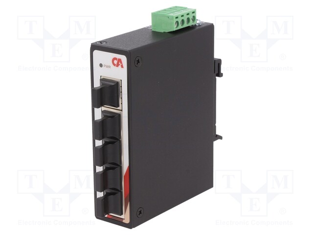 Industrial module: switch Ethernet; unmanaged; 12÷48VDC; RJ45