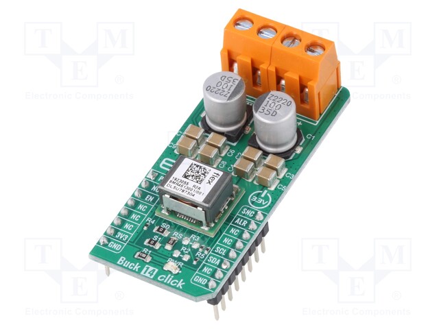 Click board; DC/DC converter; GPIO,I2C; BMR4613001/001; 3.3VDC