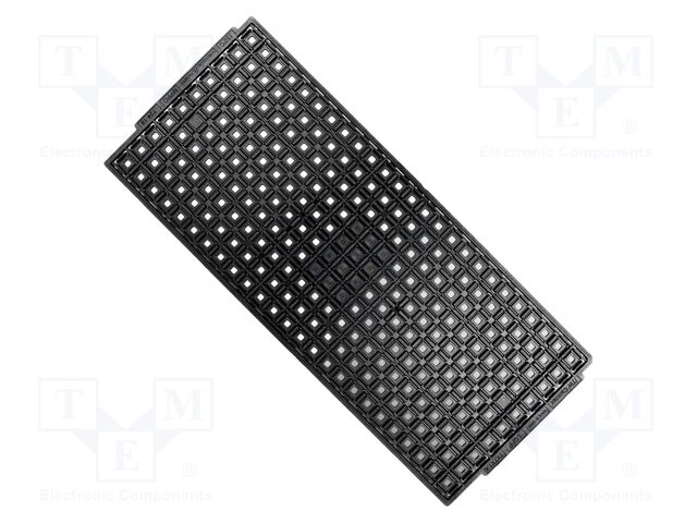 Electronic components tray; ESD; 7x7x1.4mm; black; LQFP