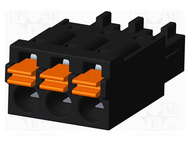 Connector: pluggable terminal block; plug; female; straight