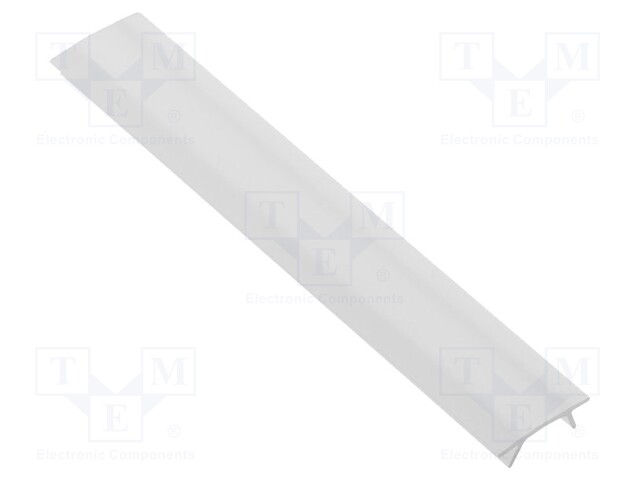 Cover for LED profiles; white; 1m