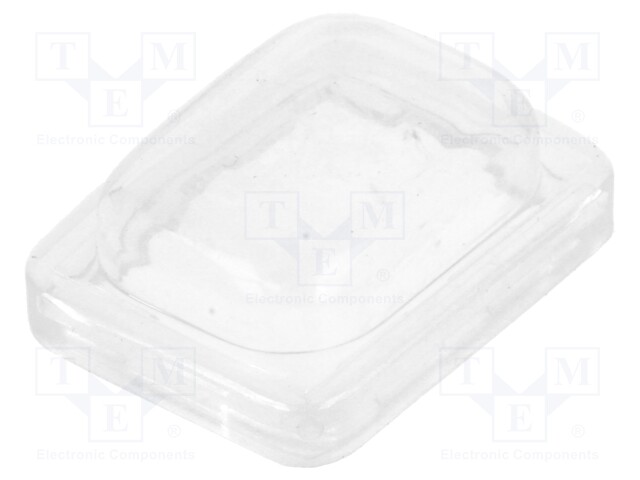 Switch accessories: cover; Body: transparent; -20÷85°C; 15x21mm