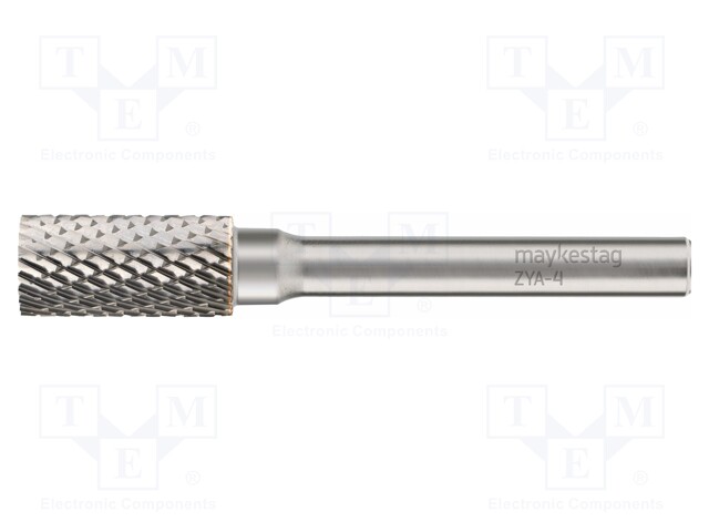 Rotary burr; Ø: 3mm; L: 75mm; metal; Working part len: 14mm; rod 3mm