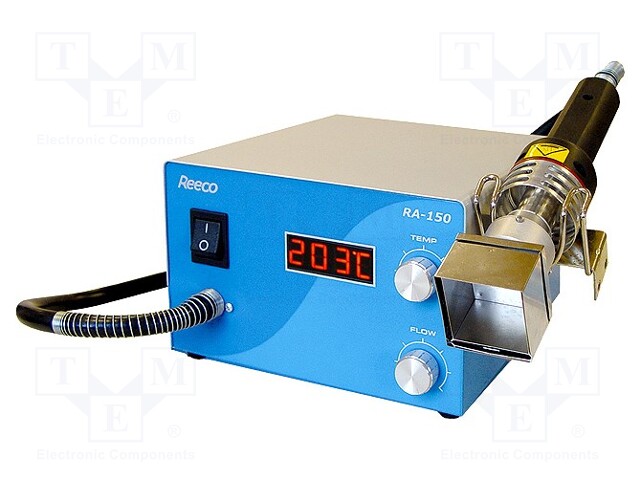 Hot air soldering station; digital; 600W; 150÷475°C; 2÷20l/min