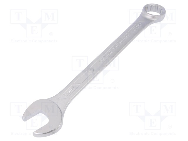 Key; combination spanner; 22mm; Overall len: 260mm; DIN 3113