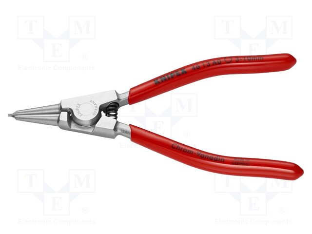 Pliers; for circlip; external; 3÷10mm; Pliers len: 140mm; straight