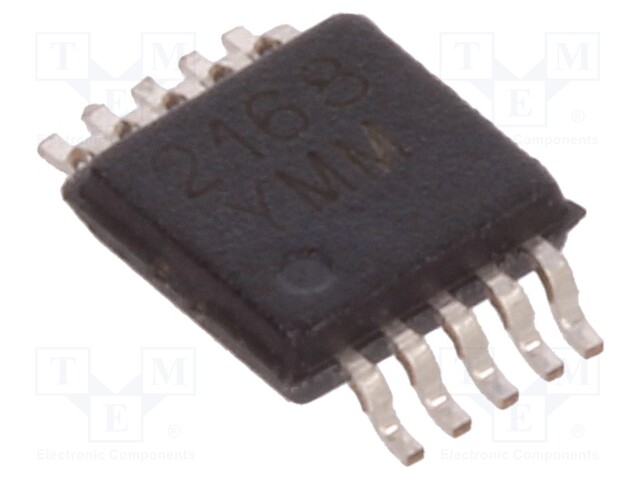 PMIC; DC/DC converter; Uoper: 3÷14.5V; Uout: 0.8÷13V; MSOP10; buck