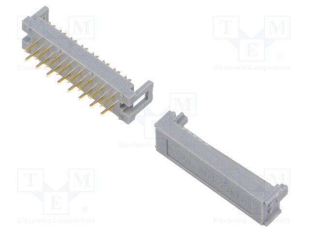 IDC; PIN: 16; IDC,THT; on PCBs,for ribbon cable; 1.27mm; 1A; 78XX