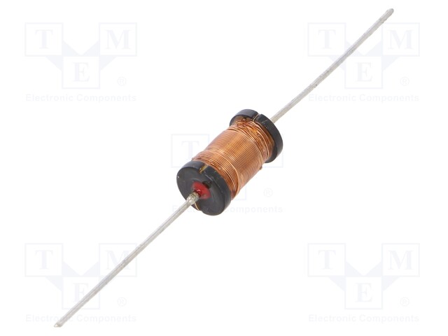 Inductor: wire; THT; 2.2mH; 0.4A; 5.04Ω; Ø7.5x16mm; ±5%; Leads: axial