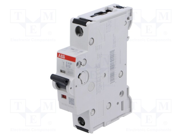 Circuit breaker; for DIN rail mounting; Charact: B; 25kA; IP20