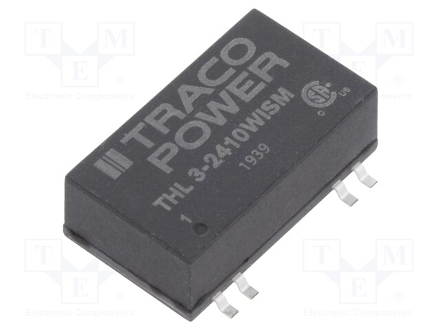 Converter: DC/DC; 3W; Uin: 9÷36V; 3.3VDC; Iout: 600mA; 24x18.1x8mm