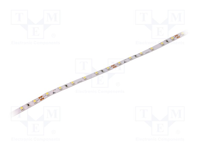 LED tape; white cold; LED/m: 60; SMD; 3528; 24V; W: 10mm; 120°; IP20