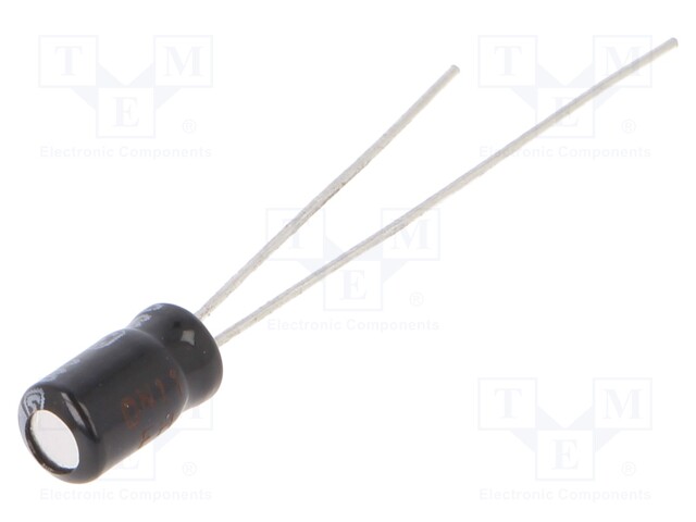 Electrolytic Capacitor, 10 µF, 16 V, KA Series, ± 20%, Radial Leaded, 1000 hours @ 85°C