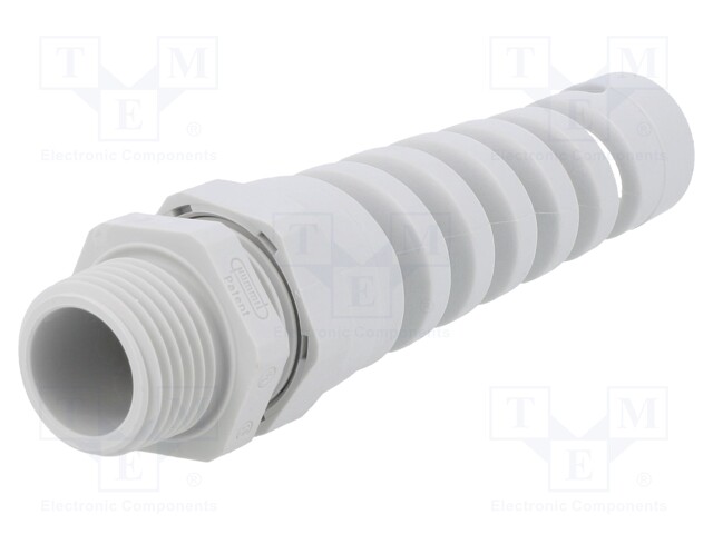 Cable gland; with strain relief; NPT1/2"/16; IP68; Mat: polyamide