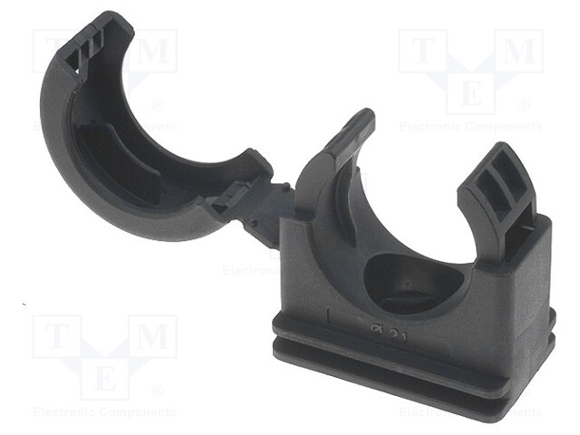 Bracket; ØBraid : 21mm; polyamide; HelaGuard; -50÷135°C; UL94V-2