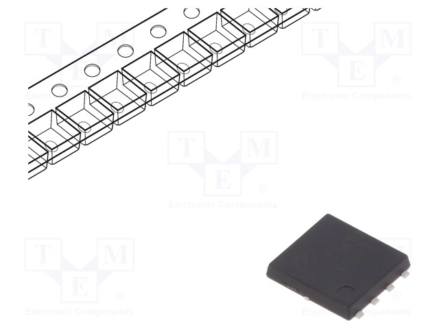 Transistor: N-MOSFET; unipolar; 30V; 24A; 10.5W; DFN5x6
