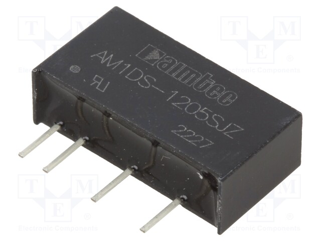 Converter: DC/DC; 1W