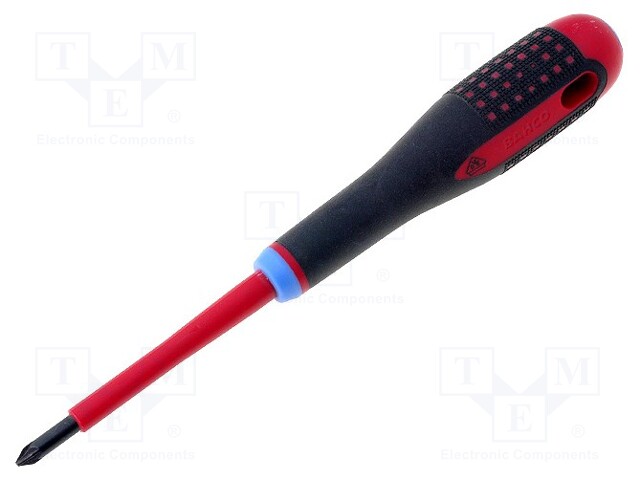 Screwdriver; insulated; Pozidriv®; PZ1; Blade length: 80mm; 1kVAC