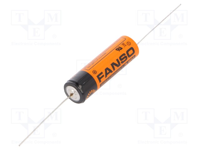 Battery: lithium; 3.6V; AA; axial; Ø14.5x50.5mm; 2100mAh