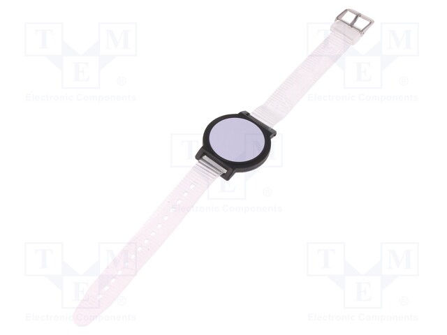 RFID pendant; white; 100÷150kHz; Mat: plastic; 64bit