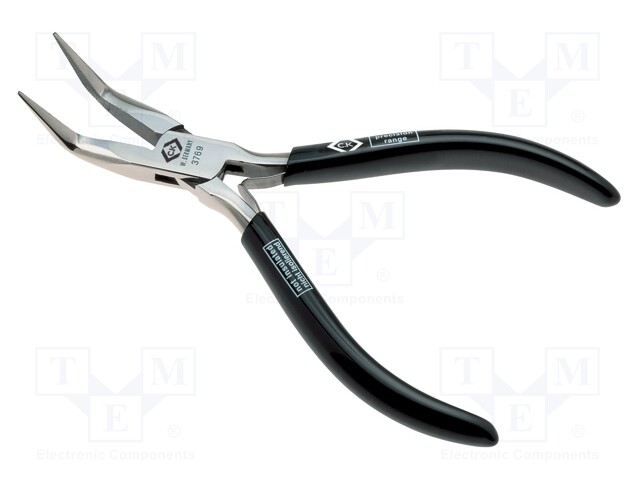 Pliers; half-rounded nose