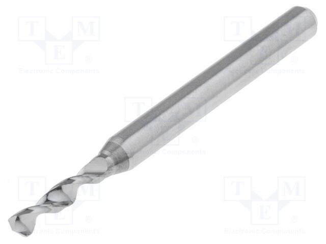 Drill bit; PCB; Ø: 2.05mm; L: 38.2mm; 1/8" (3,175mm)