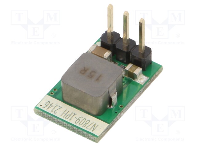 Converter: DC/DC; Uin: 13÷36V; 9VDC; Iout: 0÷1000mA; 10.5x7.5x16mm