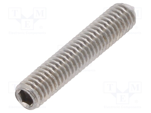 Screw; M3x16; Head: without head; imbus; HEX 1,5mm; DIN: 914