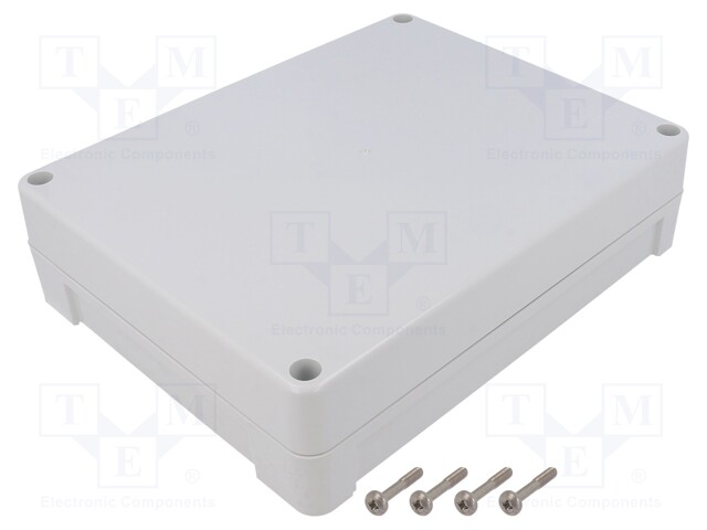 Enclosure: multipurpose; X: 190mm; Y: 240mm; Z: 60mm; ZP; ABS; gasket