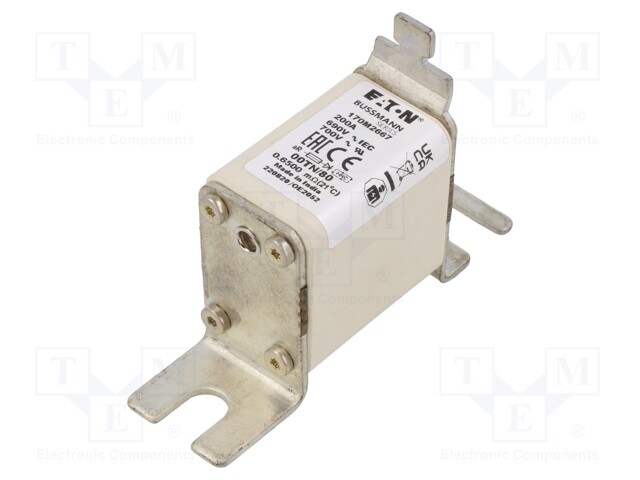 Fuse: fuse; aR; 200A; 690VAC; NH00